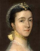 Detail of Portrait of Sarah,Mrs Tobias Rustat Thomas